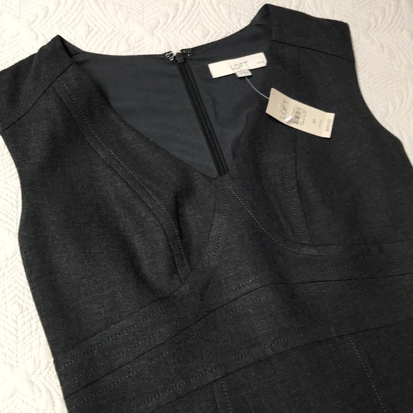 LOFT Dresses & Skirts - Ann Taylor Loft 4P Career Dress Sleeveless NEW